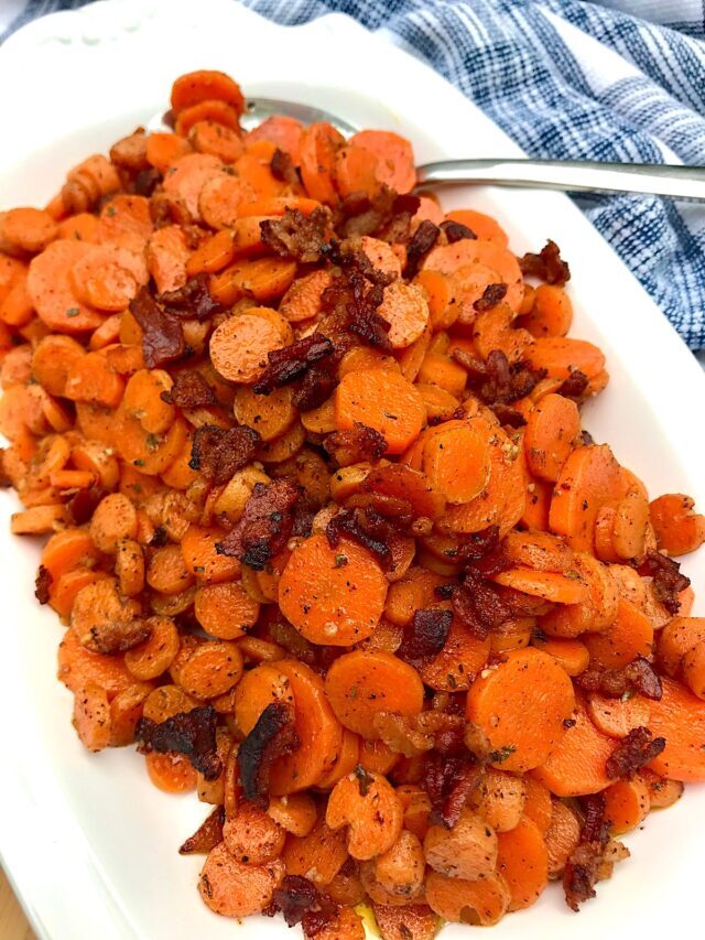 Crispy Bacon Carrots Recipe