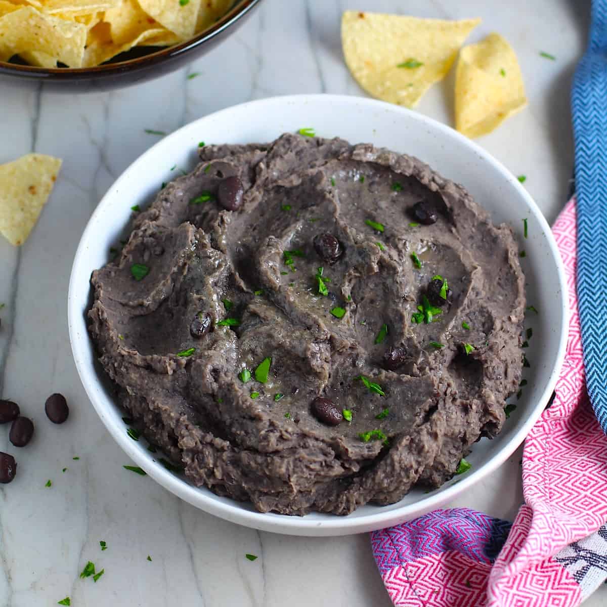 Black Bean Puree {Tutu de Feijão} Easy Brazilian Food