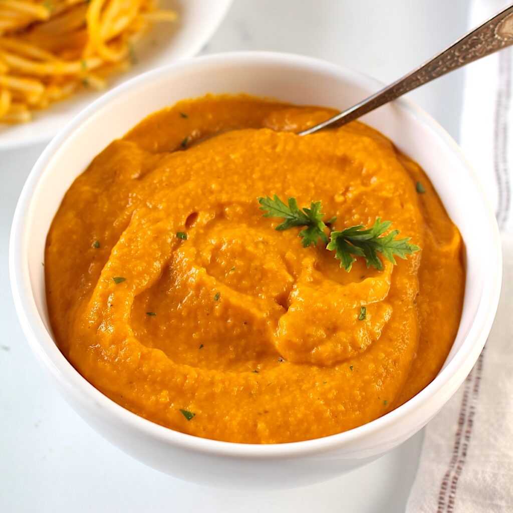 Creamy Carrot Sauce ~ Molho de Cenoura - Easy Brazilian Food